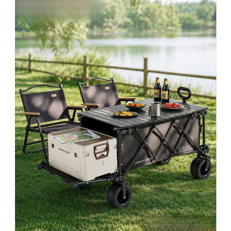 Outdoor Furniture - Carrito de Camping Plegable, Carro Plegable