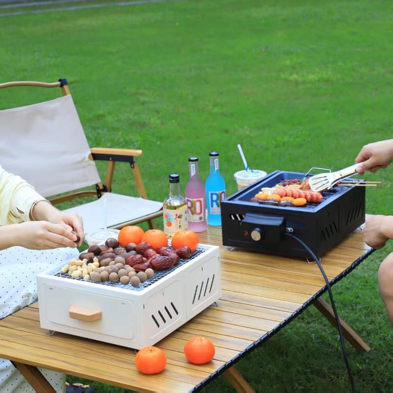 Parrilla portátil de carbón pa - Outdoor Furniture reseña y precio